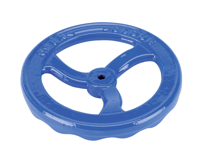 Clockwise closing handwheel for gate valves DN40-65